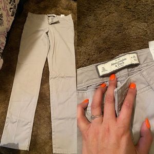 Abercrombie grey pants